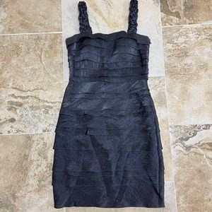 Signature by Sangria Petite Gray Dress